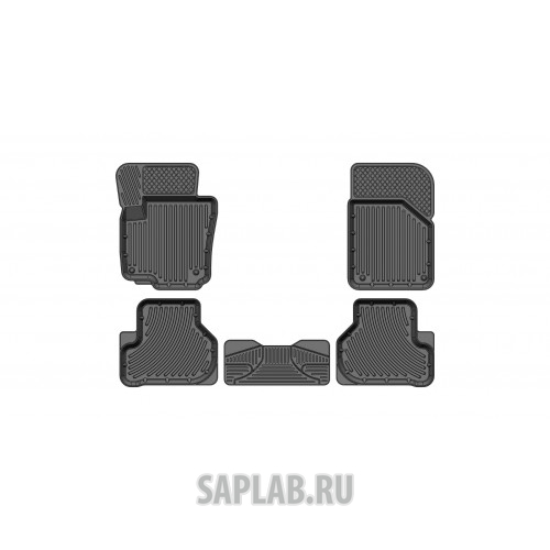 Купить запчасть SRTK - PRSKOCTAV08G02023 Коврики резиновые в салон 3D PREMIUM для Skoda Octavia-A5 (2008-2013)