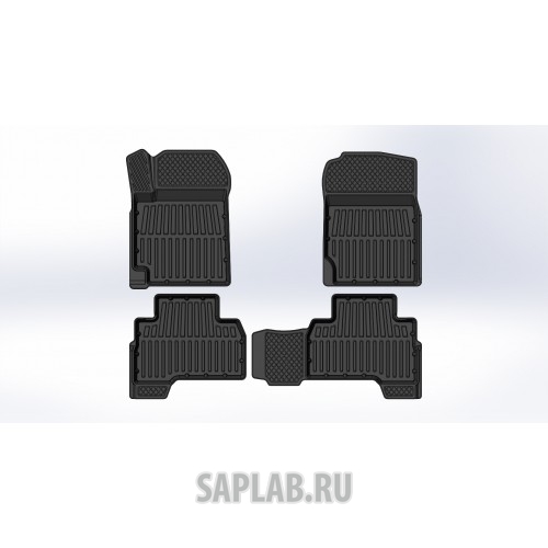 Купить запчасть SRTK - PRSUZGRV05G02058 Коврики резиновые в салон 3D PREMIUM для Suzuki Grand Vitara (2005-2015)