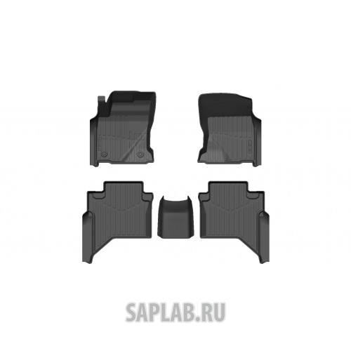 Купить запчасть SRTK - PRTYHIL15G02X82 Коврики резиновые в салон 3D PREMIUM для Toyota Hilux (2015-)