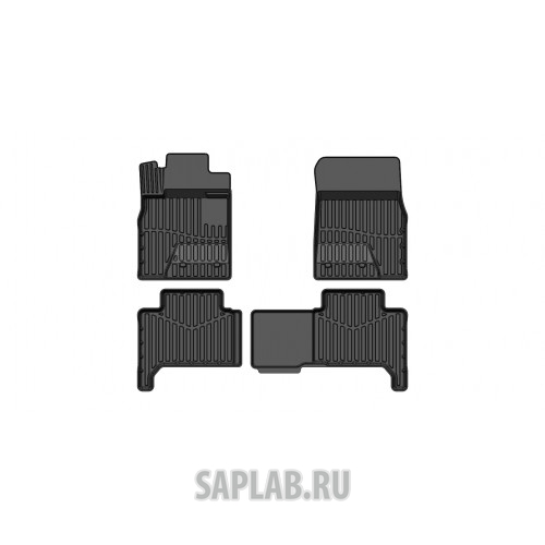 Купить запчасть SRTK - PRTYLC20007G02X72 Коврики резиновые в салон 3D PREMIUM для Toyota LC200/Lexus LX570 (2007-)