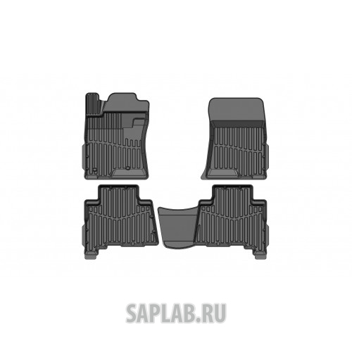 Купить запчасть SRTK - PRTYLCPR09G02046 Коврики резиновые в салон 3D PREMIUM для Toyota Prado 150/Lexus GX460 (2009-)