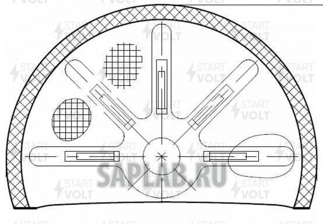 Купить запчасть STARTVOLT - SFF0809 Фильтр эл. бензонасоса для ам Hyundai Accent II TagAZ 1.3i,1.5i (D11мм) (SFF 0809)