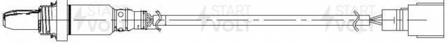 Купить запчасть STARTVOLT - VSOS1901 Датчик кислородный Toyota Camry V50 (15-)/Lexus NX (14-) 2.0i/2.5i до кат.