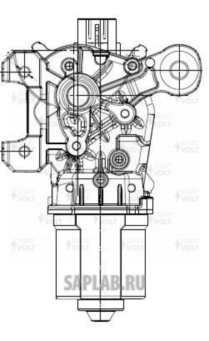 Купить запчасть STARTVOLT - VWF1421 Моторедуктор стеклоочистителя Nissan Qashqai (J11) (14-)/X-Trail (T32) (14-)
