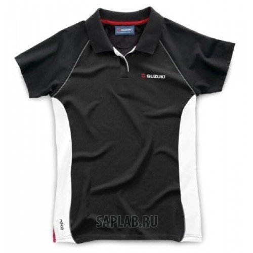 Купить запчасть SUZUKI - 990F0BKPL10XS Женская рубашка поло Suzuki Women’s Polo Shirt, Black, артикул 990F0BKPL10XS