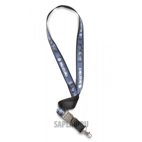 Купить запчасть SUZUKI - 990F0BLA00LAN Шнурок с карабином Suzuki Lanyard, Black, артикул 990F0BLA00LAN