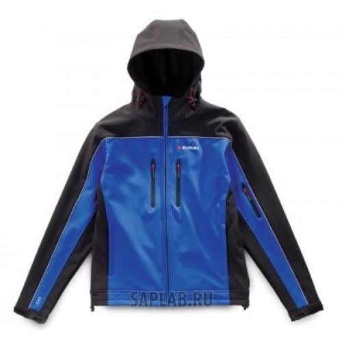 Купить запчасть SUZUKI - 990F0BLSS10XS Ветровка Suzuki Softshell Jacket, Blue black