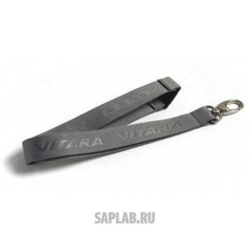 Купить запчасть SUZUKI - 990F0VTLY1000 Шнурок с карабином Suzuki Vitara Lanyard Grey, артикул 990F0VTLY1000