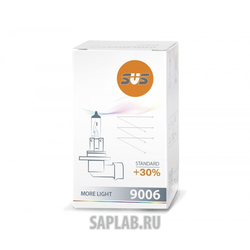 Купить запчасть SVS - 0200010000 Автолампа галогенная SVS HB4 12V 55W P22d Standard +30%