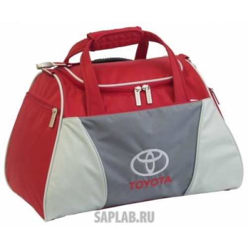 Купить запчасть TOYOTA - 01100223 Спортивная сумка Toyota Small Sports Bag, Red, артикул 01100223