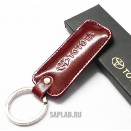 Купить запчасть TOYOTA - OT1100320T Брелок прямоугольный Toyota Key Pendant, Red, артикул OT1100320T