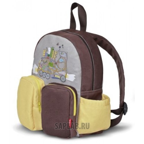 Купить запчасть TOYOTA - TMDR18U040 Детский рюкзак Toyota Kids Backpack, Grey-Brown-Yellow, артикул TMDR18U040