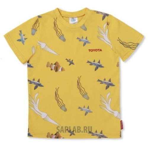 Купить запчасть TOYOTA - TMDR9U0104 Детская футболка Toyota Kids T-Shirt Yellow, артикул TMDR9U0104