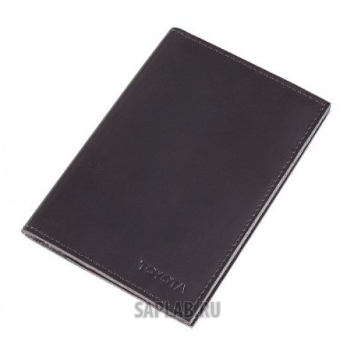 Купить запчасть TOYOTA - TMSUV01DOC Кожаная обложка для автодокументов Toyota Leather Document Case, Grey, артикул TMSUV01DOC