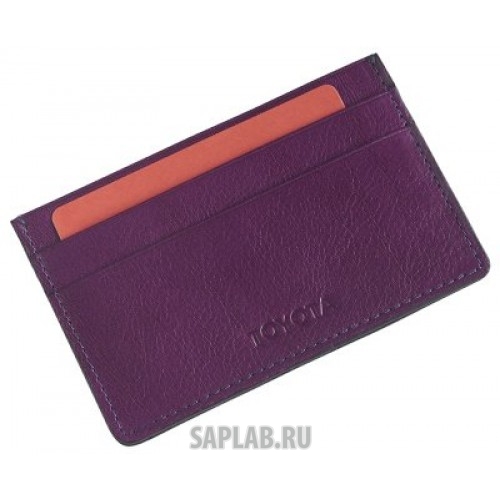 Купить запчасть TOYOTA - TMSUV02CRD Кожаный футляр для кредитных карт Toyota Leather Credit Card Case, Weekend, Lilac, артикул TMSUV02CRD