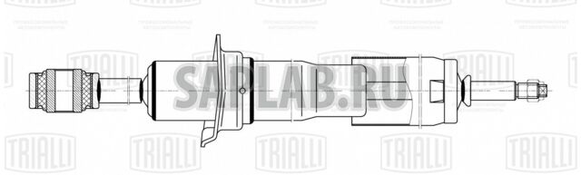 Купить запчасть TRIALLI - AG19020 Амортизатор перед. газ. для ам Toyota LC 200 (07-) (AG 19020)