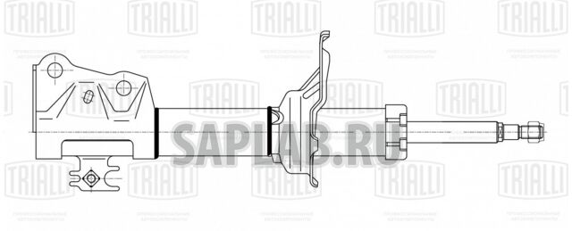 Купить запчасть TRIALLI - AG19074 Амортизатор (стойка) перед. газ. для ам Toyota Yaris (99-),Geely MK (08-) (AG 19074)