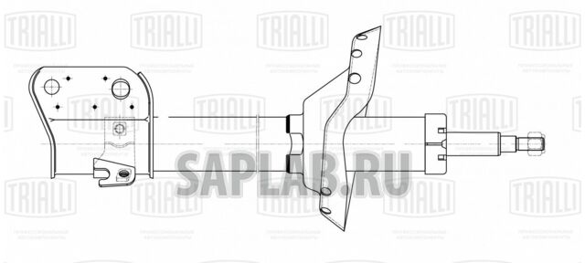 Купить запчасть TRIALLI - AG22158 Амортизатор (стойка) перед. лев. газ. для ам Subaru Impreza (08-) 1.5 (AG 22158)