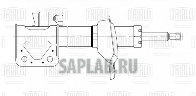 Купить запчасть TRIALLI - AG22205 Амортизатор задн. лев. газ. для ам Subaru Impreza (03-) (AG 22205)