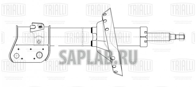 Купить запчасть TRIALLI - AG22359 Амортизатор (стойка) перед. прав. газ. для ам Subaru Impreza (08-) 1.5 (AG 22359)
