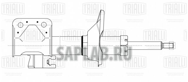 Купить запчасть TRIALLI - AG22406 Амортизатор задн. прав. газ. для ам Subaru Impreza (03-) (AG 22406)