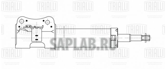 Купить запчасть TRIALLI - AG24358 Амортизатор (стойка) перед. прав. газ. для ам Suzuki Grand Vitara (98-) (AG 24358)