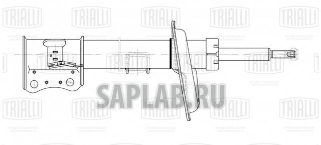 Купить запчасть TRIALLI - AG24360 Амортизатор перед. прав. газ. ам Suzuki Swift (05-) AG24360