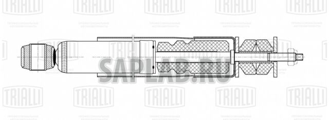 Купить запчасть TRIALLI - AG24502 Амортизатор задн. газ. ам Suzuki SX4 (06-) 4x4 AG24502