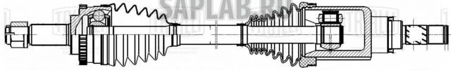 Купить запчасть TRIALLI - AR850 Привод перед. лев. для ам Лада Vesta Sport (18-) (AR 850)