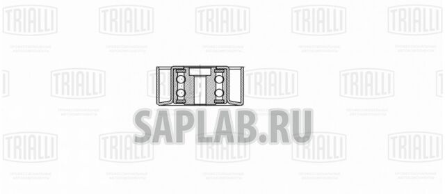 Купить запчасть TRIALLI - CM5083 Ролик привод. ремня для ам Peugeot 307 (00-) 1.4,1.6 (CM 5083)