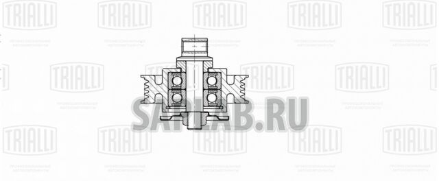 Купить запчасть TRIALLI - CM5124 Ролик привод. ремня ам Toyota Land Cruiser (07-) 4.5d CM5124