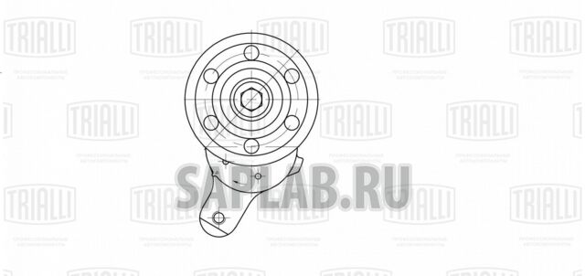 Купить запчасть TRIALLI - CM5442 Ролик привод. ремня с натяж. мех. для а/м Toyota Corolla (01-) 2.0d (CM 5442)