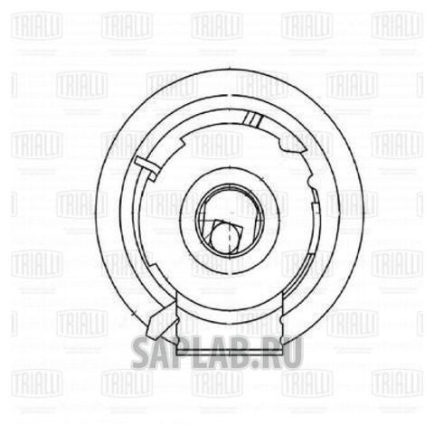 Купить запчасть TRIALLI - CM6055 Ролик ГРМ натяж. для ам VW Passat (05-) 2.0 (CM 6055)