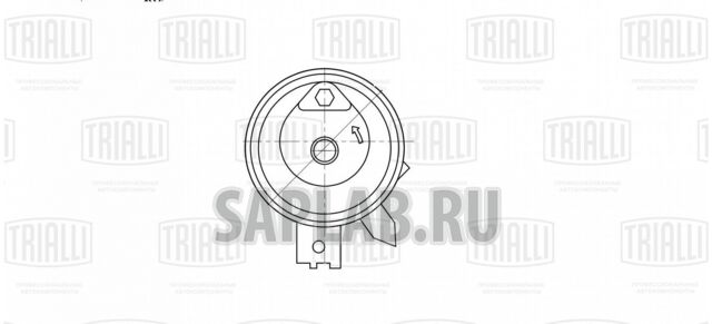 Купить запчасть TRIALLI - CM6130 Ролик ГРМ натяж. Renault Megane (03-) 1.5d (CM 6130)