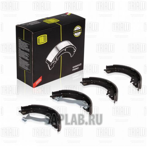 Купить запчасть TRIALLI - GF0849 Колодки торм. барабан. зад. Hyundai Getz 02- с ABS 203x32 GF 0849