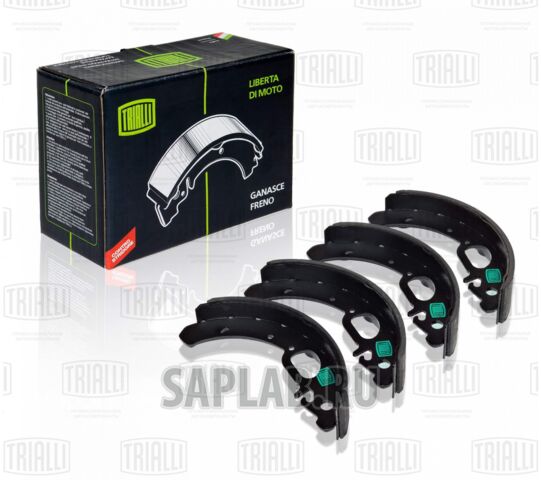 Купить запчасть TRIALLI - GF239 Колодки барабанные задние ВАЗ 1117-2170 ABS GF239