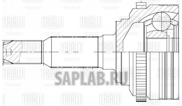 Купить запчасть TRIALLI - GO0543 ШРУС наруж. для ам Chevrolet Lacetti (04-) ABS Linea Perfezione (GO 0543)