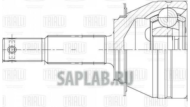 Купить запчасть TRIALLI - GO0545 ШРУС наруж. ам Daewoo Nexia (95-) SOHC Linea Perfezione GO0545