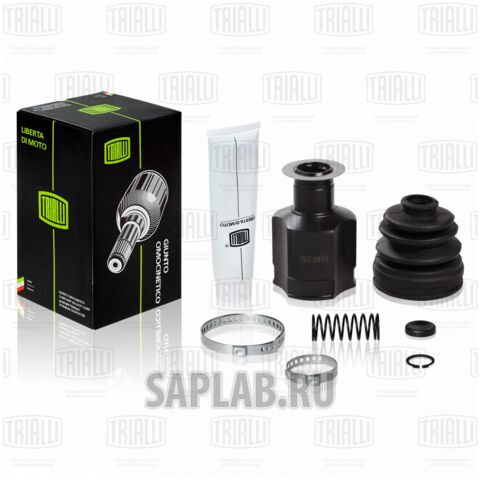 Купить запчасть TRIALLI - GO0913 ШРУС внутр. прав. Renault Logan (04-) 1.6i (30х23 шлица) GO0913