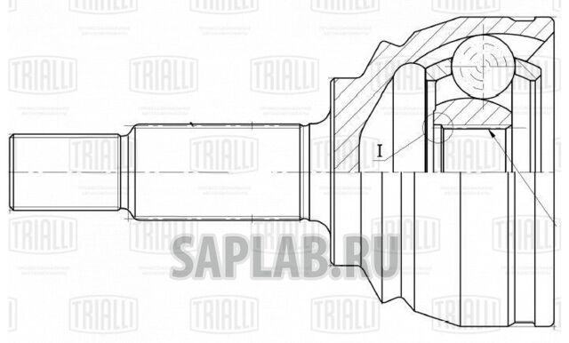 Купить запчасть TRIALLI - GO289 ШРУС наруж. для ам Лада Largus (12-) 1.6 16V Linea Perfezione (GO 289)