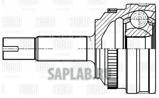 Купить запчасть TRIALLI - GO302 ШРУС наруж. для ам Geely MK (06-) (30 шлц.) (GO 302)