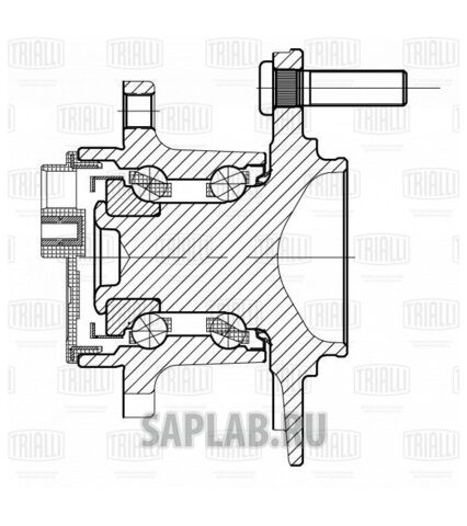 Купить запчасть TRIALLI - MR0369 Ступица задн. для ам Dodge Caliber (07-) (MR 0369)