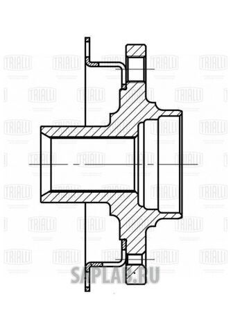 Купить запчасть TRIALLI - MR1806 Ступица перед. для ам Skoda Octavia (96-),VW Golf (97-) (MR 1806)