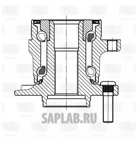 Купить запчасть TRIALLI - MR2283 Ступица задн. в сборе с подшип. для ам Subaru Forester (12-),XV (12-) (MR 2283)