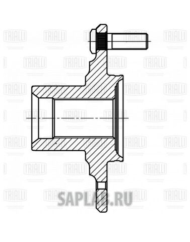 Купить запчасть TRIALLI - MR2305 Ступица перед. Honda Accord (03-) (MR 2305)