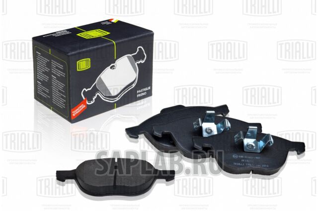 Купить запчасть TRIALLI - PF106101 Колодки тормозные передние Ford Focus 04-/C-Max 03-, Volvo C30 06-, Mazda 3 04- PF106101