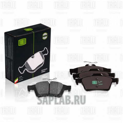 Купить запчасть TRIALLI - PF1072 Колодки торм. диск. зад. Ford Focus II 04  PF1072