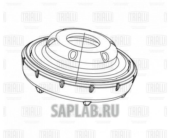 Купить запчасть TRIALLI - SA0558 Опора стойки перед. Chevrolet Cruze (09-) (с подшип.) (SA 0558)