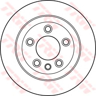 Купить запчасть TRW - DF4487S Диск тормозной задний AUDI Q7 (4L), VW TOUAREG (7L_, 7P5) DF4487S