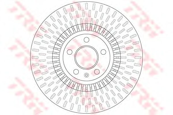 Купить запчасть TRW - DF6216 Диск тормозной передний AUDI A6 (C7) DF6216